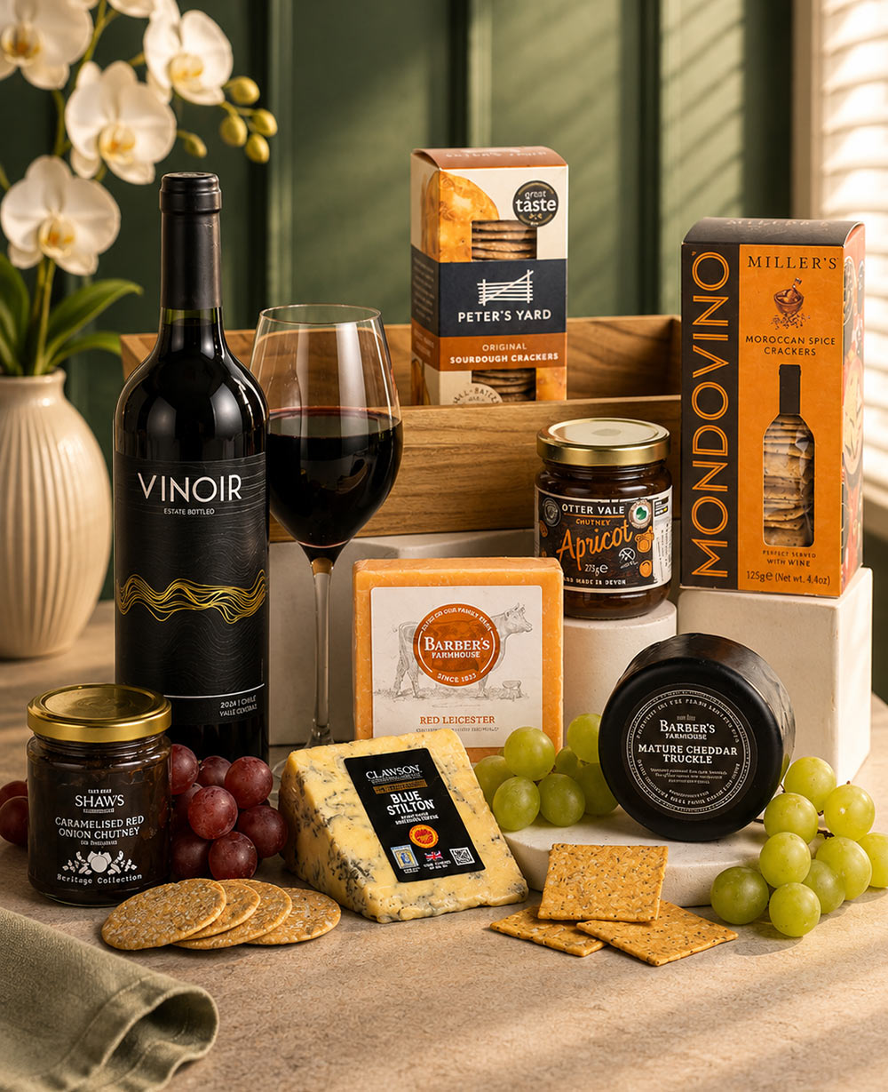 Cheese & Wine Selection Tray